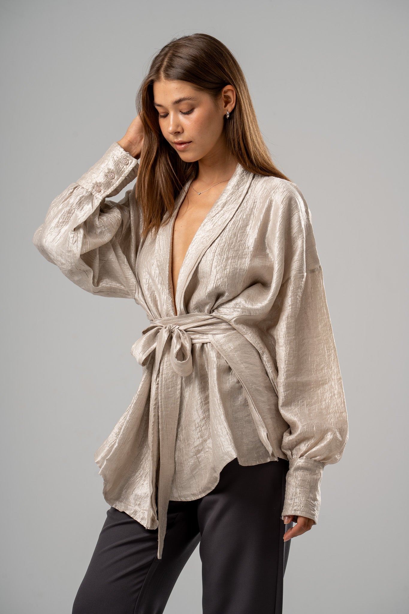 Satin Kimono